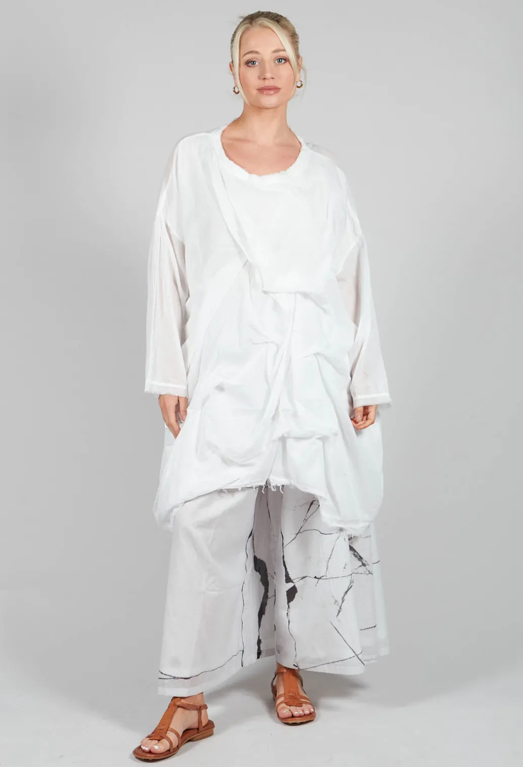 Calle Tunic in Off White