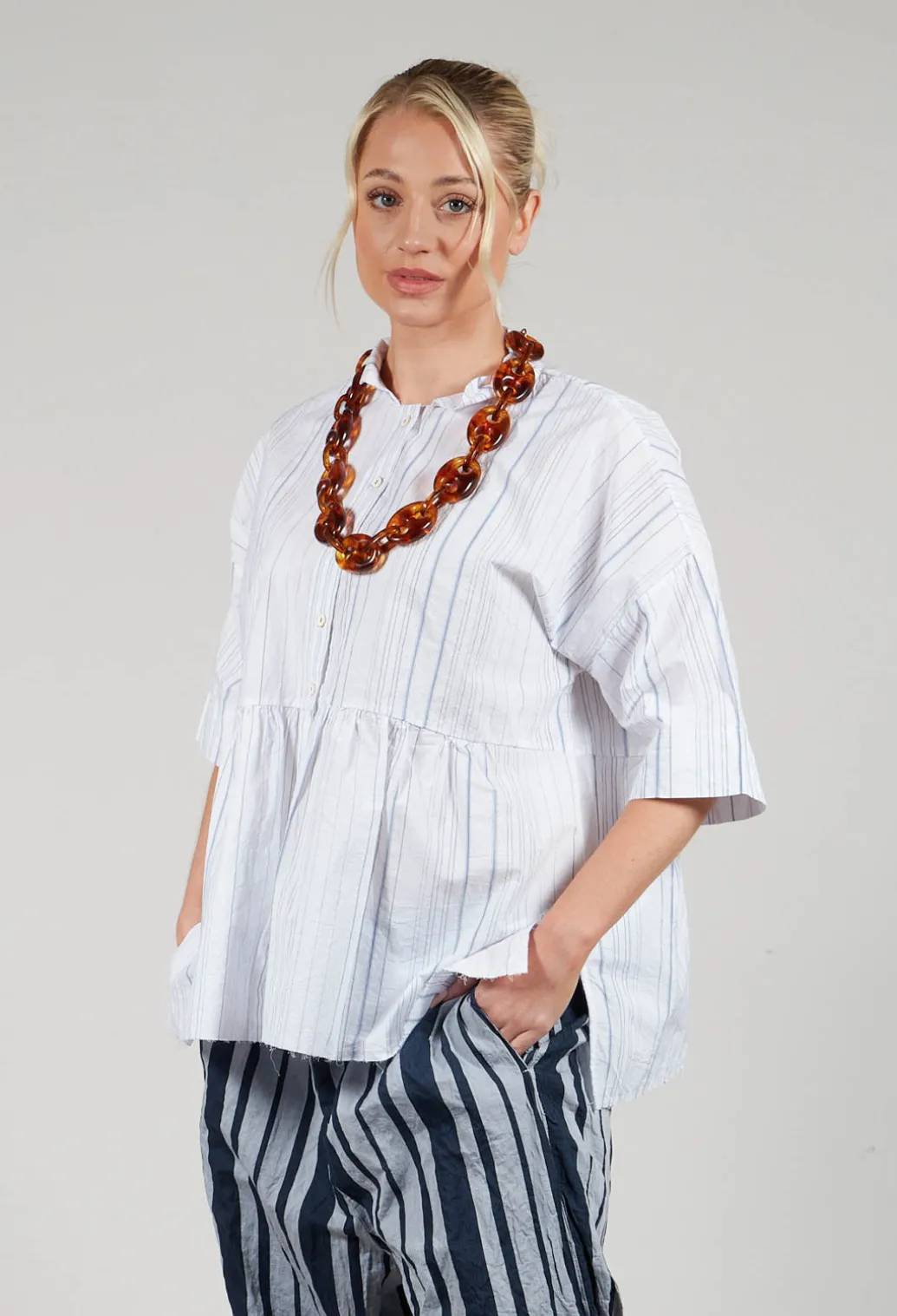 Camelie Shirt in White