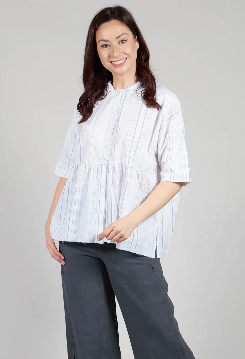 Camelie Shirt in White
