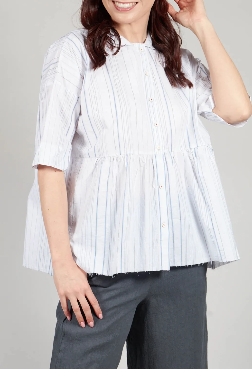 Camelie Shirt in White