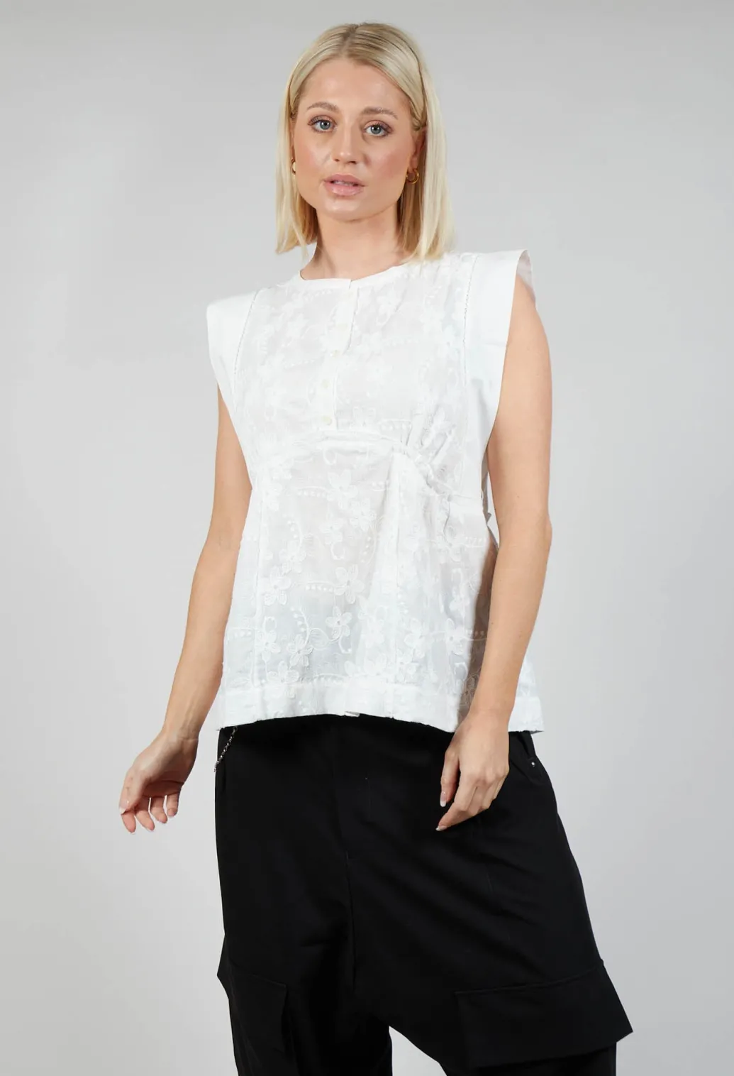 Cameo Top in White
