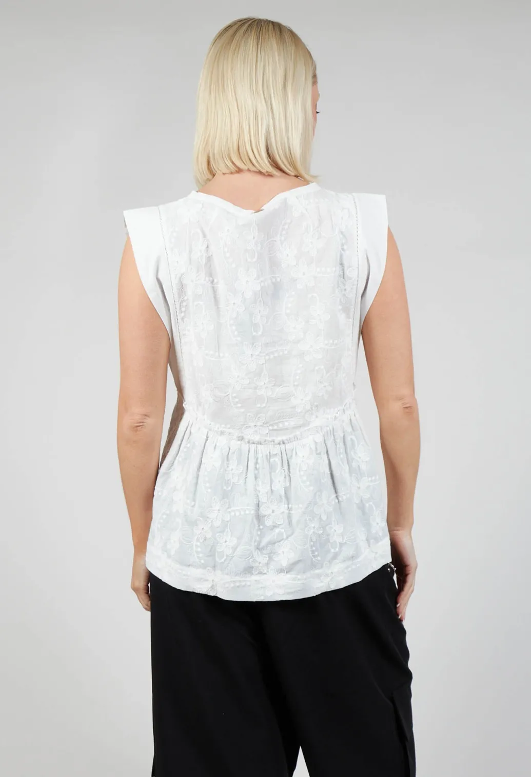 Cameo Top in White
