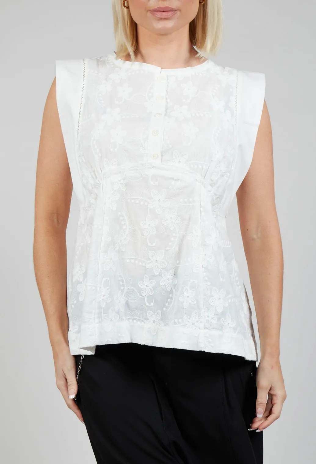 Cameo Top in White