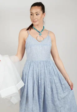 Caprice Dress in Powder Blue