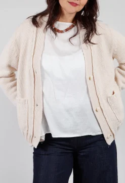 Cardigan in Natural
