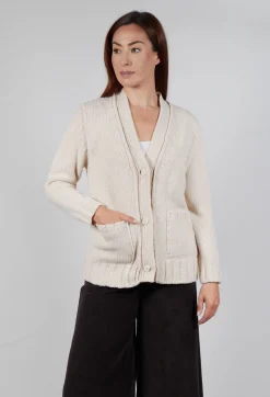 Cardigan in Natural