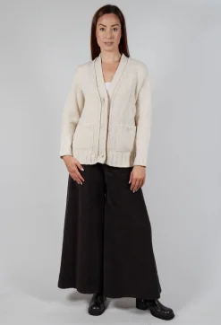 Cardigan in Natural