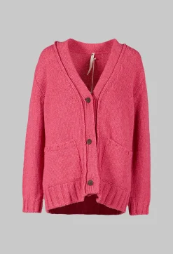 Cardigan in Pink