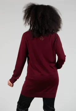 Cardigan Knitted in Vinaccia RedGrap