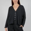 Cardigan Tricot RWS in Charcoal
