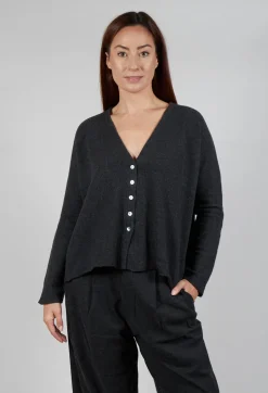 Cardigan Tricot RWS in Charcoal