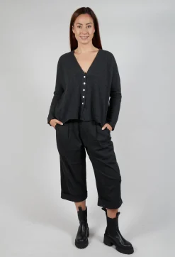 Cardigan Tricot RWS in Charcoal