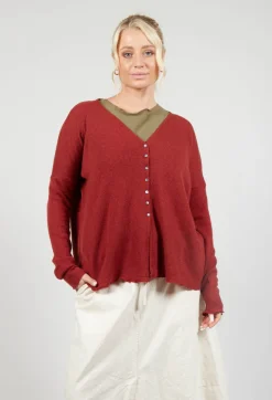 Cardigan WS in Red