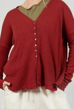 Cardigan WS in Red