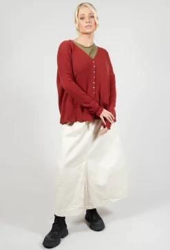 Cardigan WS in Red