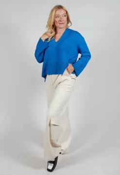 Cargo Pants in White Swan