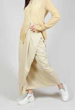 Cargo Skirt in Wax Cloud