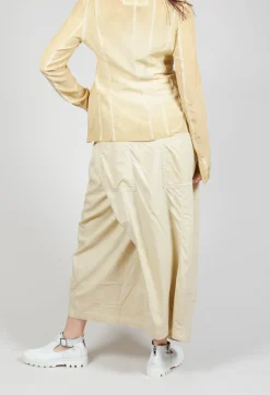 Cargo Skirt in Wax Cloud