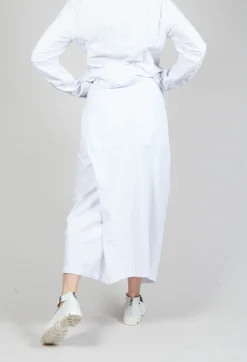 Cargo Skirt in White