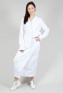 Cargo Skirt in White