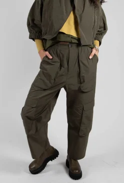 Cargo Style Trousers in Khaki