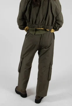 Cargo Style Trousers in Khaki