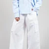 Cargo Trousers in Bianco