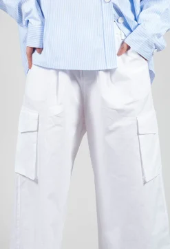 Cargo Trousers in Bianco