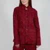 Carpet Jacket in Bordeaux