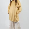 Cashmere Coat in Mimosa