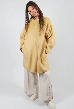 Cashmere Coat in Mimosa