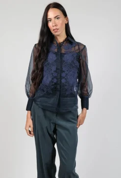 Caspian Shirt in Indigo