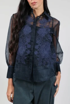 Caspian Shirt in Indigo