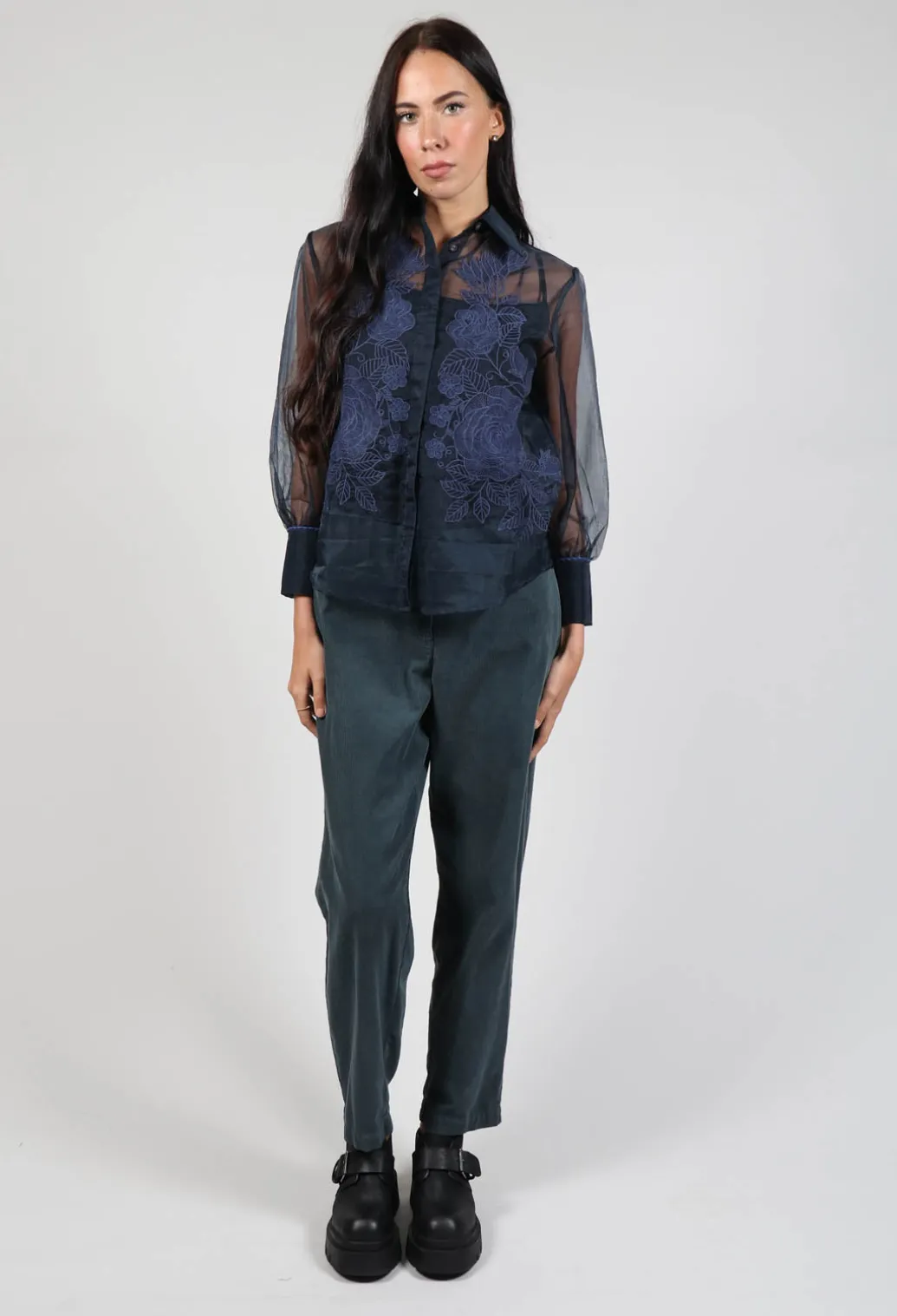 Caspian Shirt in Indigo
