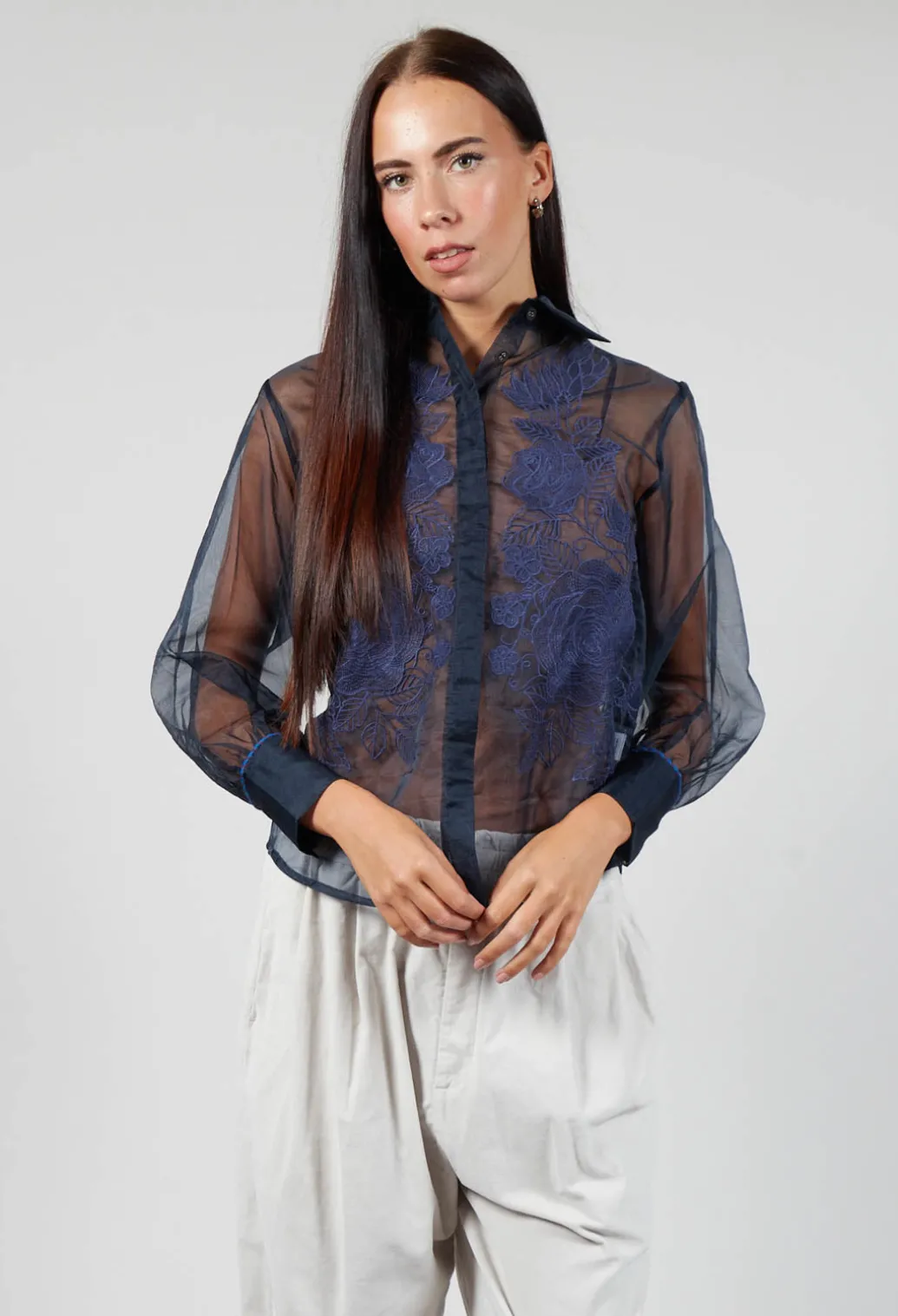 Caspian Shirt in Indigo
