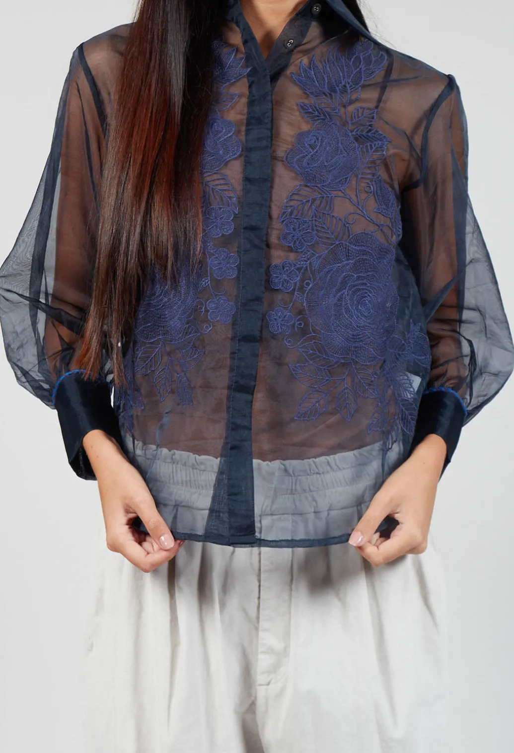 Caspian Shirt in Indigo