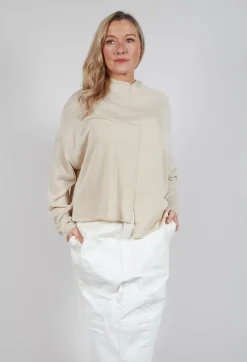 Casual Drop Shoulder Knit in Galaxy Sparkle