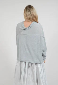 Casual Drop Shoulder Knit in Moon Sparkle
