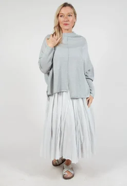 Casual Drop Shoulder Knit in Moon Sparkle