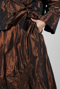 Catania Skirt in Bronze