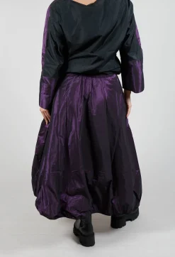 Catania Skirt in Plum