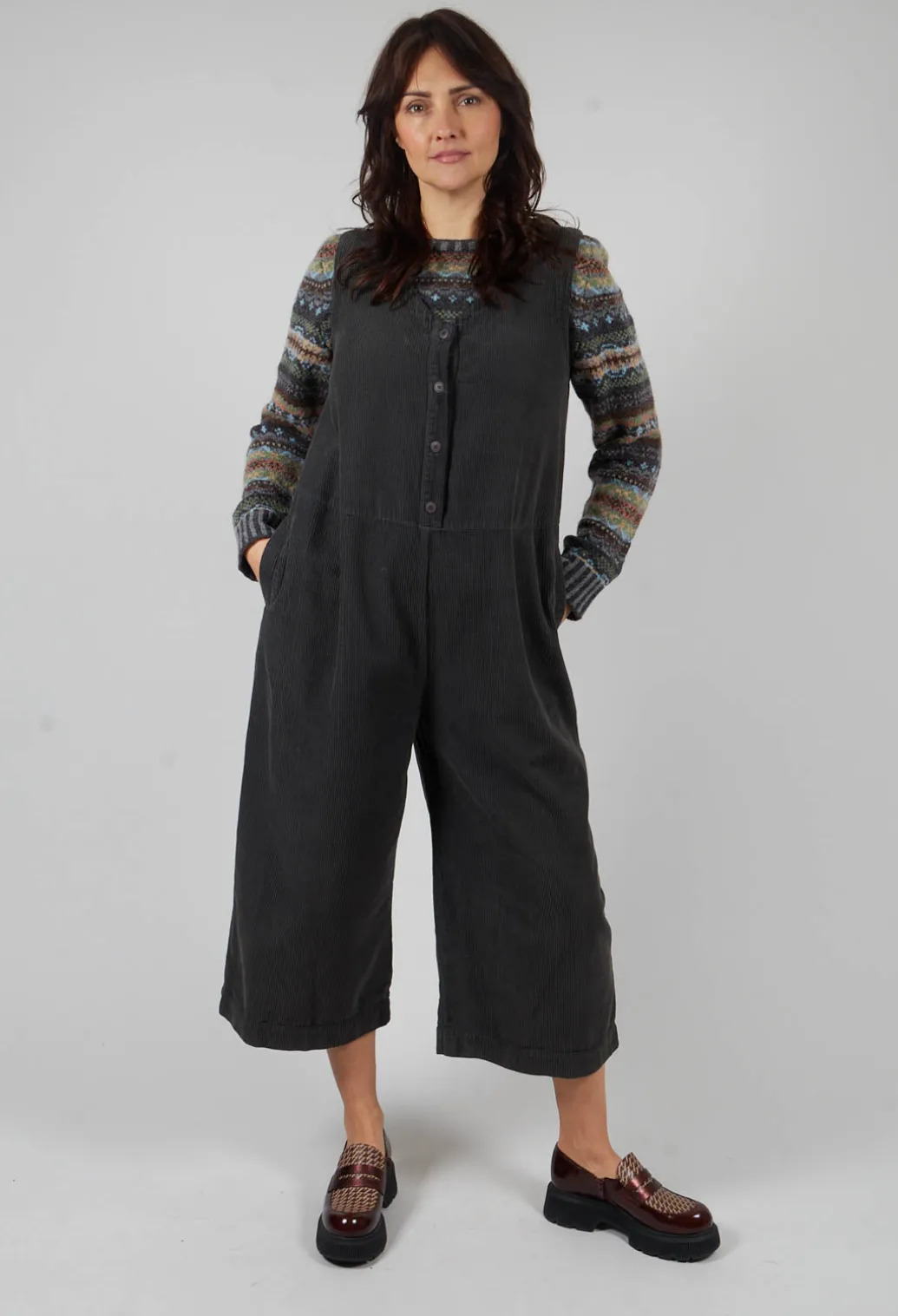 Caumartin Jumpsuit in Macadam