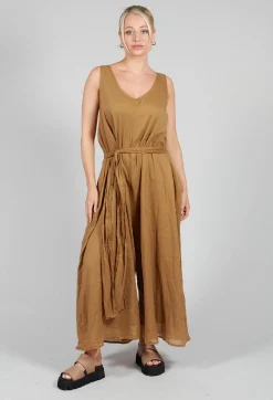 Ceila Jumpsuit in Dried Tobacco