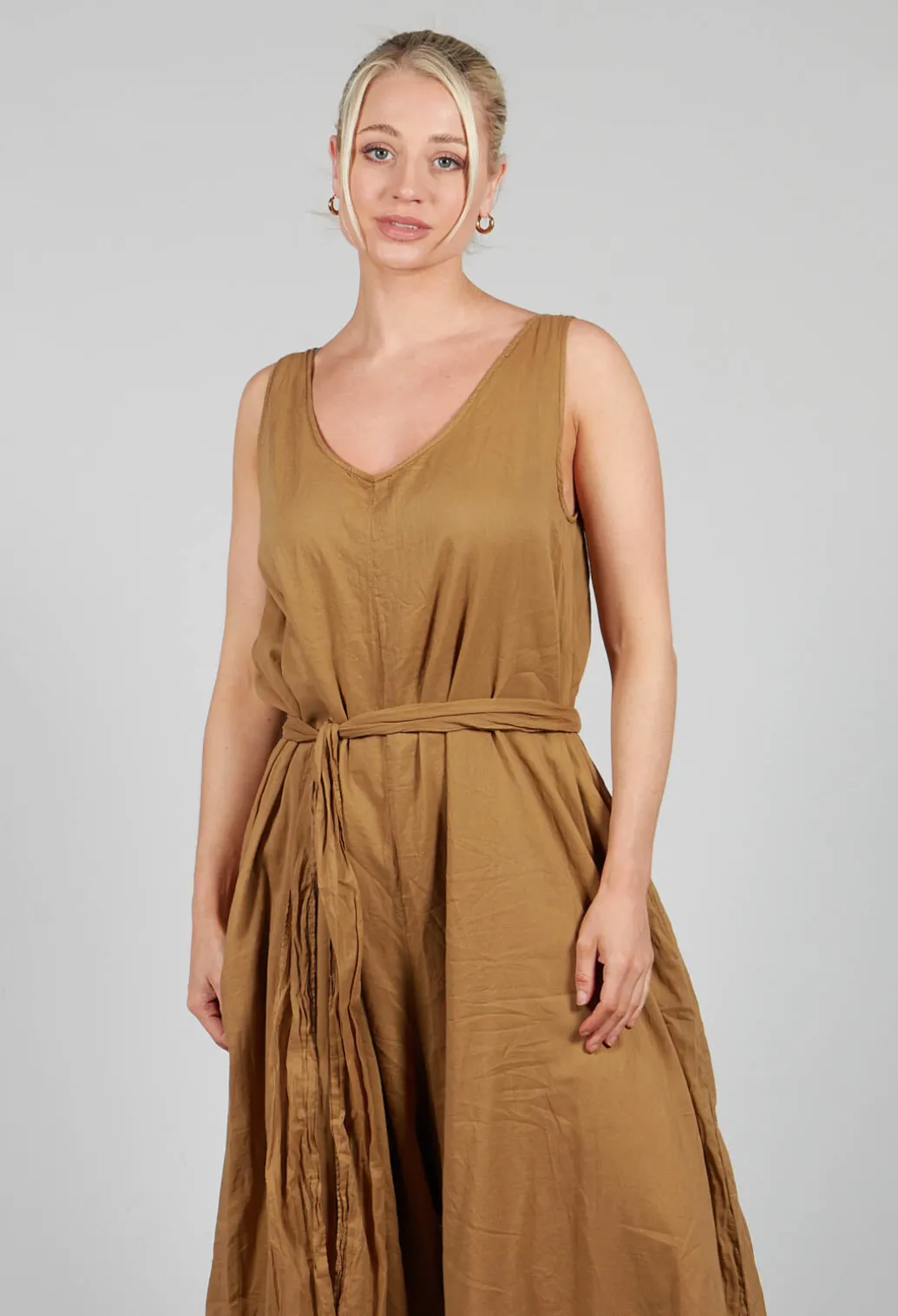 Ceila Jumpsuit in Dried Tobacco