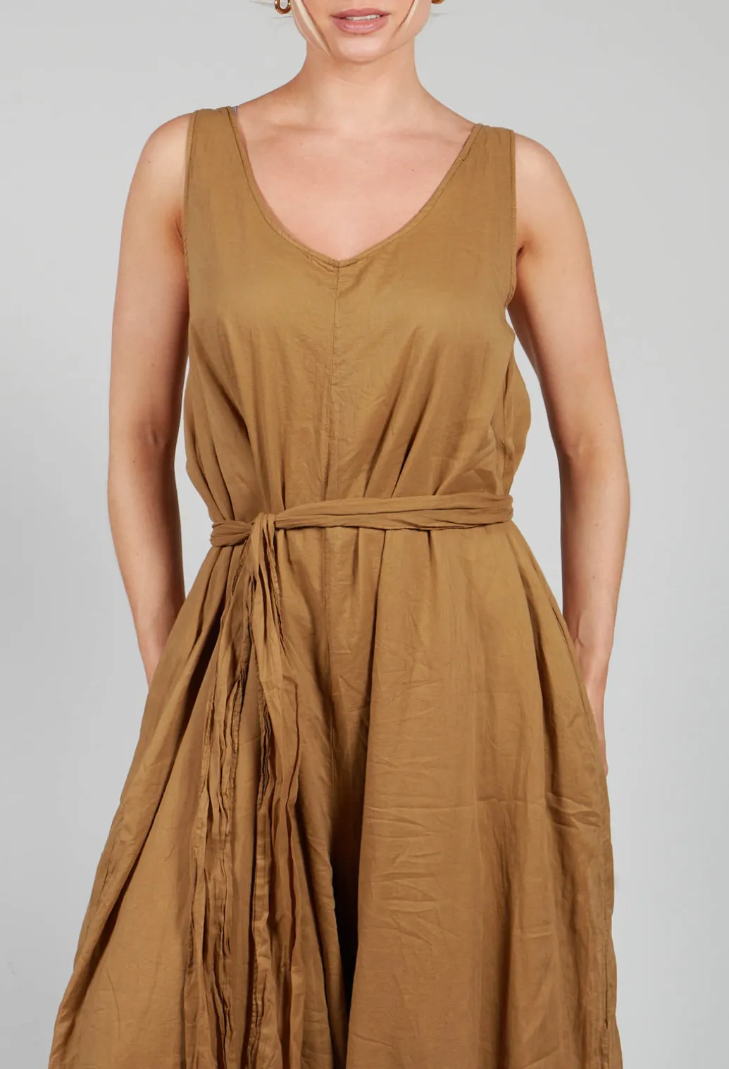 Ceila Jumpsuit in Dried Tobacco