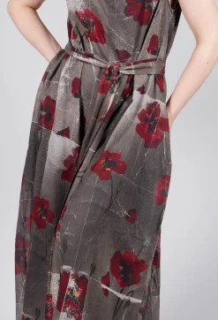 Ceila Printed Jumpsuit in Shitake Flower