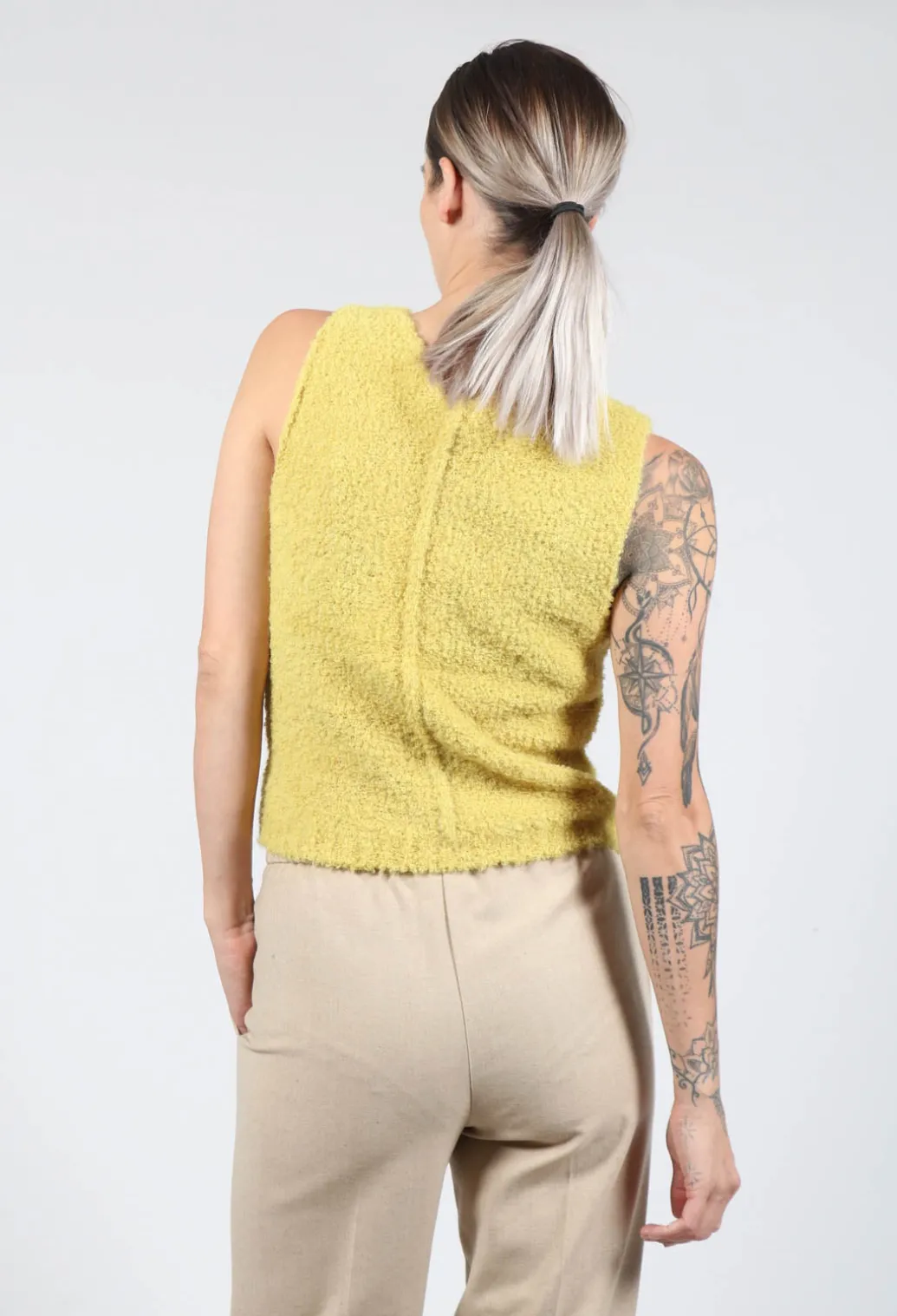 Celia Tank in Yellow