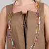 Chain Links Necklace in Multicolour