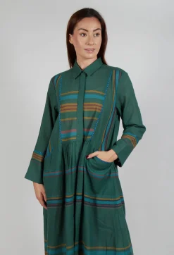 Chaucer Dress in Green