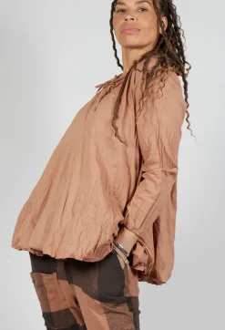 Chicore Tunic Blouse in Coton Macaron